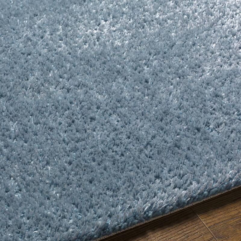 Livabliss Cloudy Solid Plush Area Rug