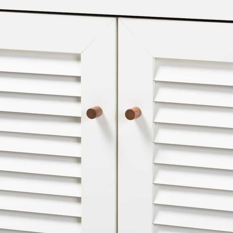 Carson Carrington Kaettilstorp Modern and Contemporary 5-shelf Shoe Cabinet