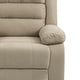 preview thumbnail 12 of 24, Modern Upholstered Recliner Chair with Adjustable Backrest