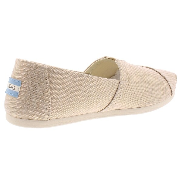 toms metallic slip on