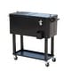 preview thumbnail 10 of 15, Outsunny Rolling Ice Chest Portable Patio Party Drink Cooler Cart