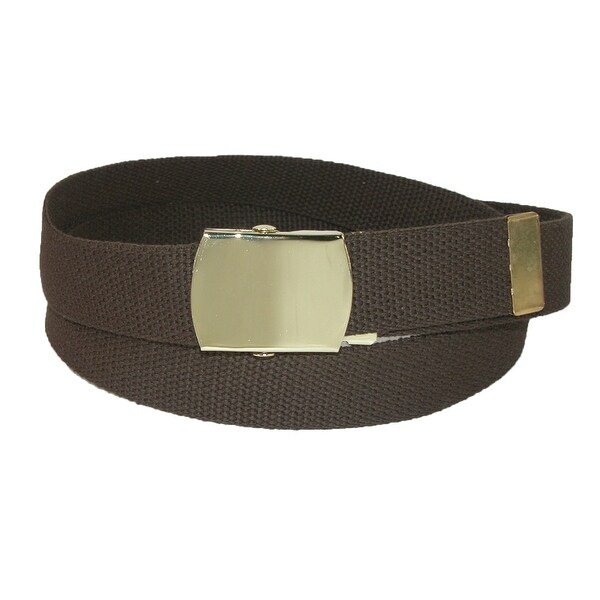 Men/'s black brown grey blue green beige red Cotton Nickel Buckle Adjustable Belt