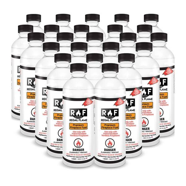 Shop Regal Flame Elite Bio Ethanol Fireplace Fuel 24 Pack Indoor