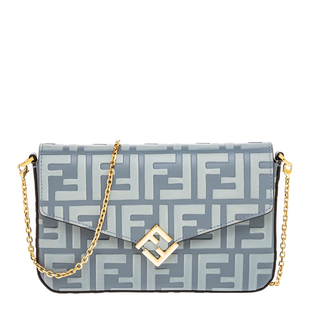 Fendi FF Diamonds Wallet on Chain
