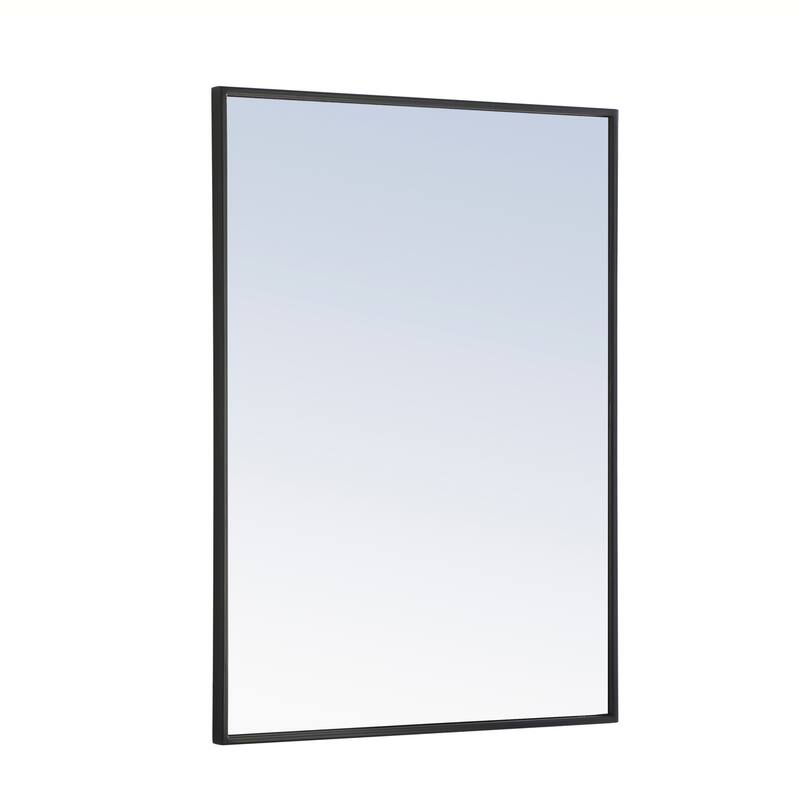 Strick & Bolton Posey Rectangular Metal Mirror