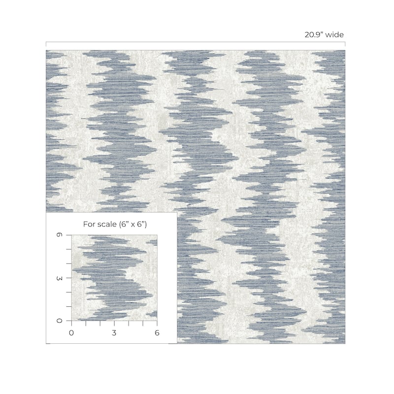 Seabrook Designs Noctara Faux Non-Woven Unpasted Wallpaper