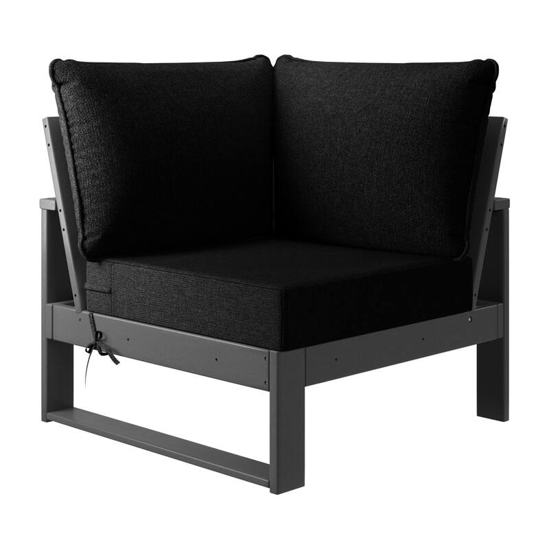 Endless Patio 5-Piece Deep Seating Set with Ottoman with Gray Frame