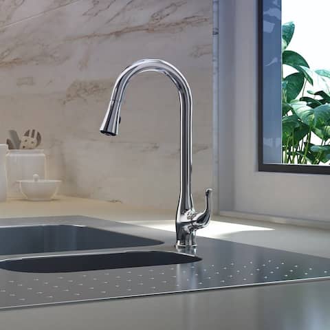 Kapalua Collection. Pull-Down kitchen faucet. Brushed Nickel finish. By Lulani