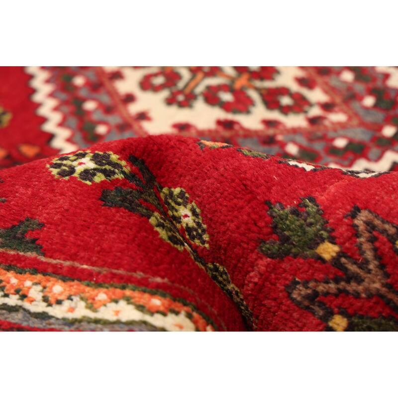 ECARPETGALLERY Hand-knotted Anadol Red Wool Rug - 4'6 x 6'11