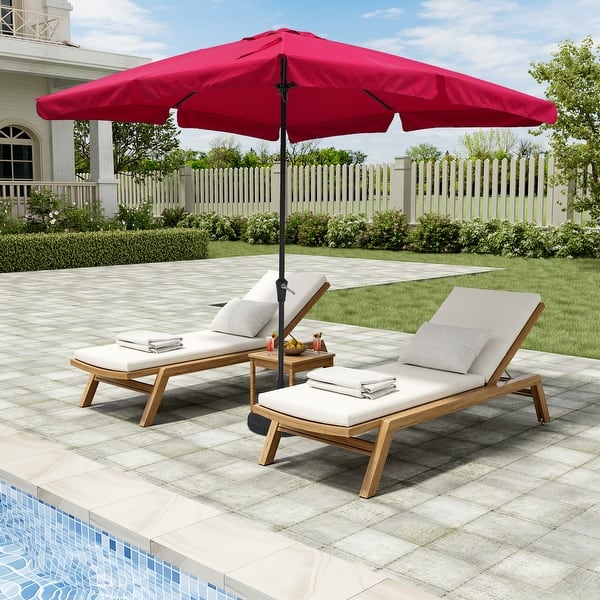 10 x 8 patio umbrella Clihome 10' x 8' Patio Square Market Umbrella with Skirted Canopy - On Sale  - Bed Bath & Beyond
