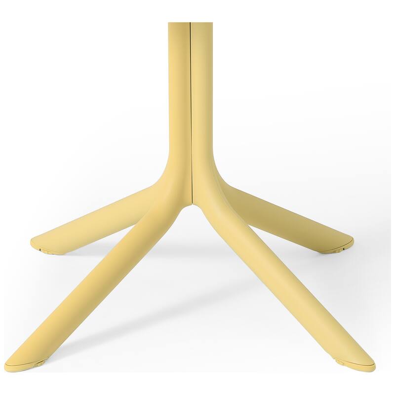 Frond and Form 31.5 Inch Outdoor Square Dining Table