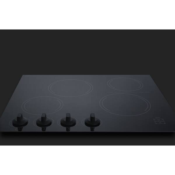 Shop Summit Crek4 24 Inch Wide 4 Burner Electric Cooktop Free