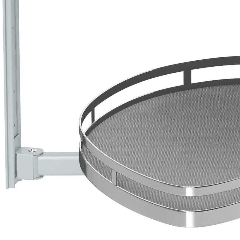 33" Irregular 2 Shelf Lazy Susan Set