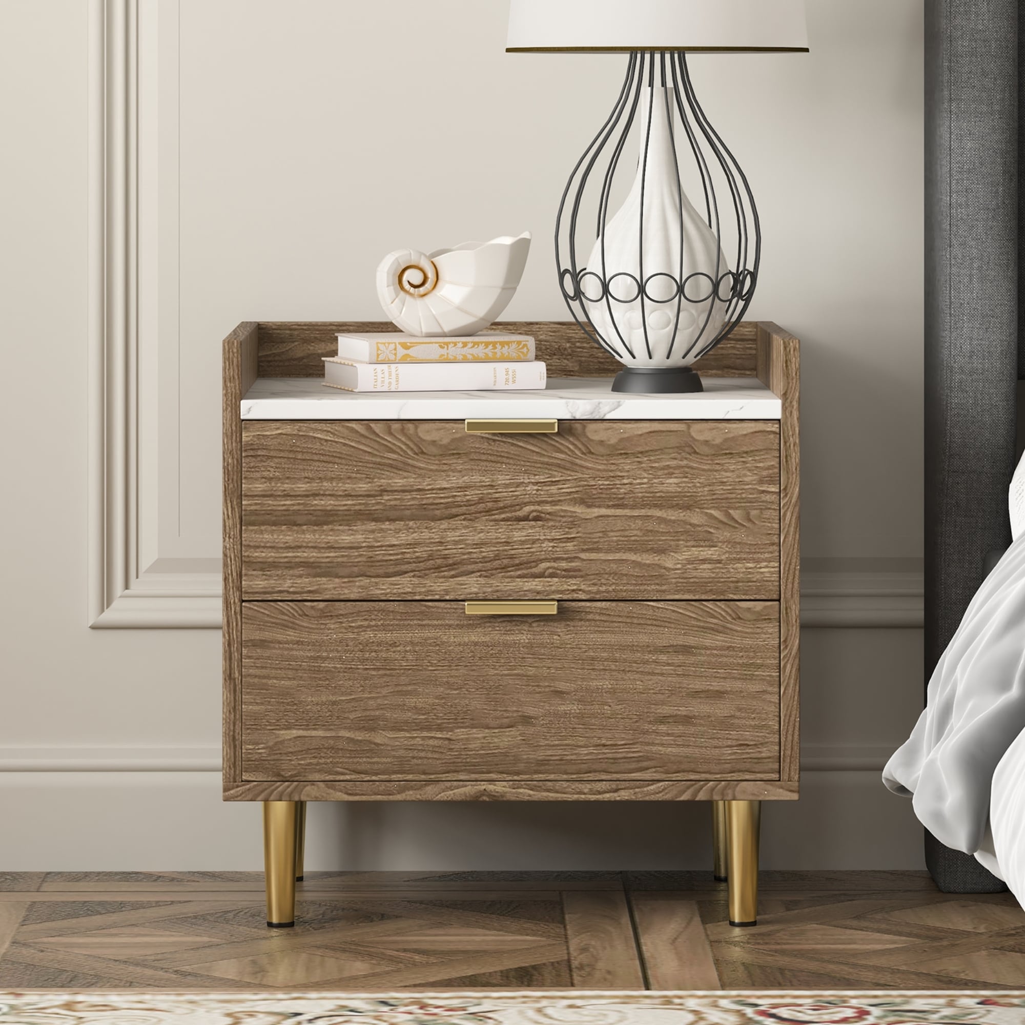 Marble Nightstands Bed Bath Beyond