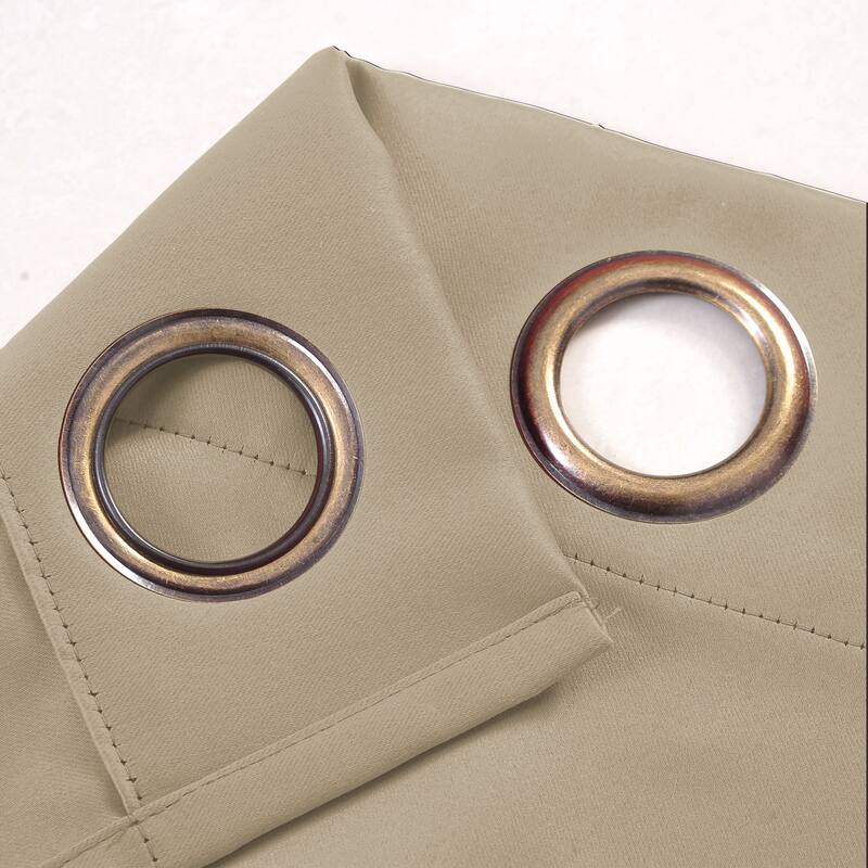 Riley 100 percent Blackout Window Curtain Panel 45, 63, 84, 95 or 105 inch