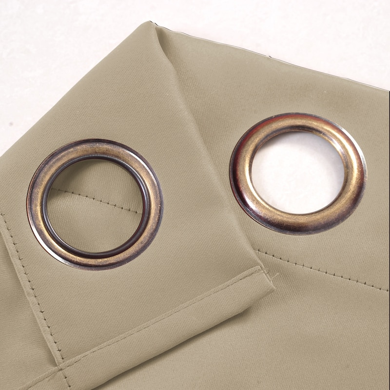Riley 100 percent Blackout Window Curtain Panel 45, 63, 84, 95 or 105 inch