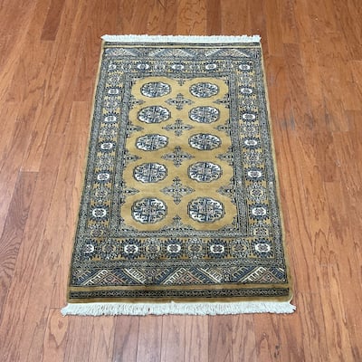 HERAT ORIENTAL Handmade 2 x 3 Bokhara Wool Rug - 2'7" x 4'3"