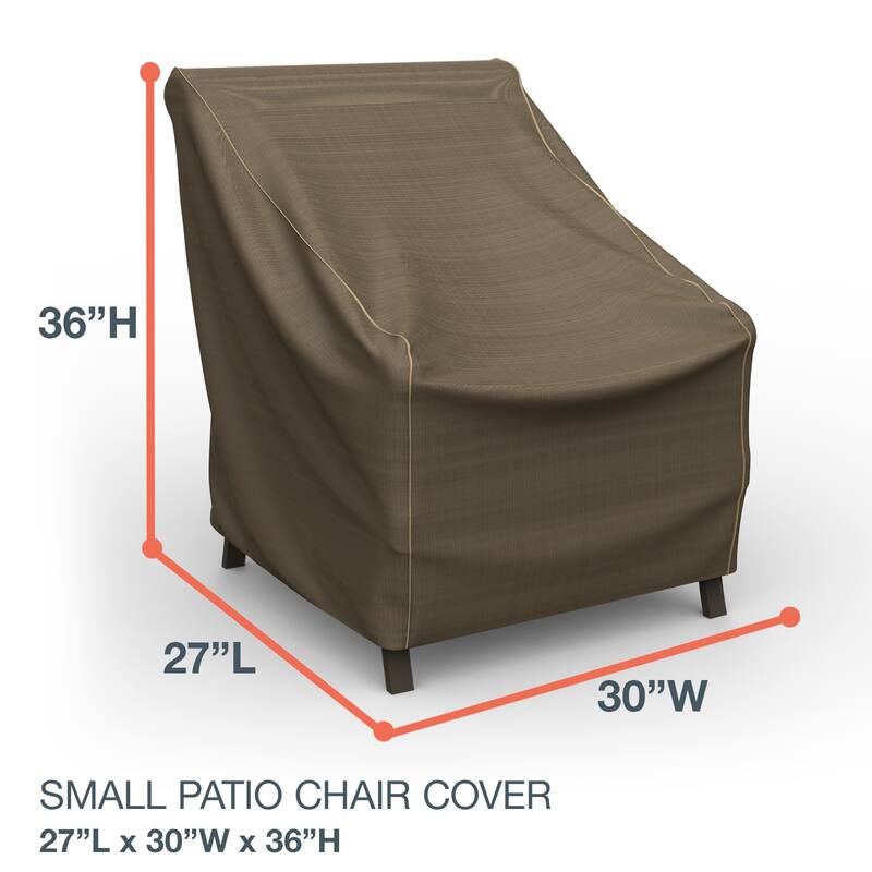 Budge StormBlock™ Hillside Black and Tan Patio Chair Cover