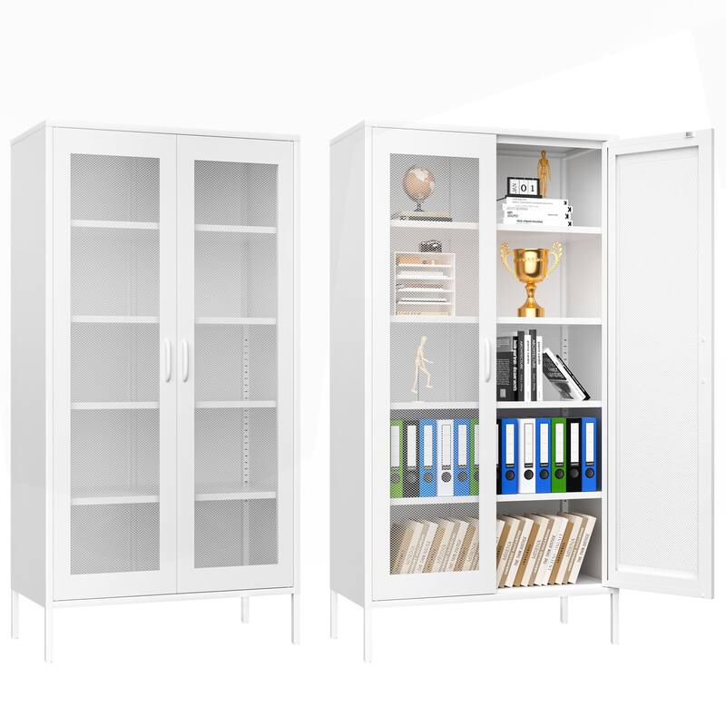 Versatile Metal Storage Cabinet for Various Spaces, Ensuring Durability and Organization