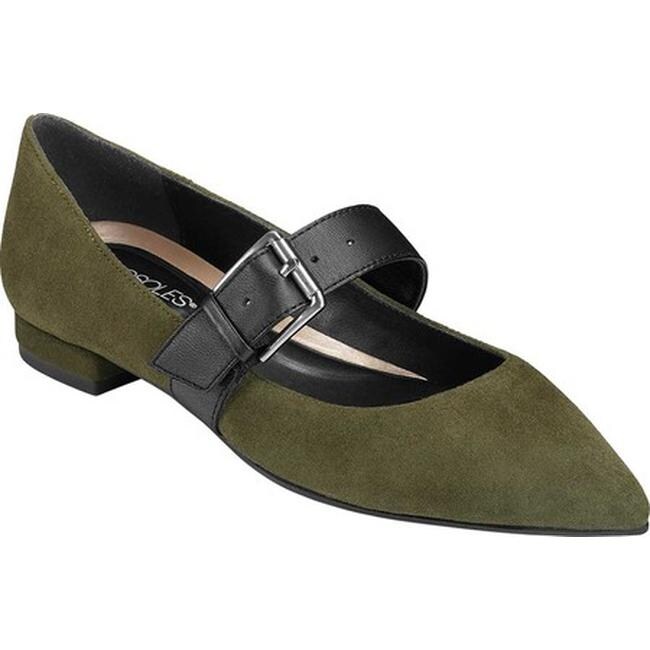 dark green mary jane shoes