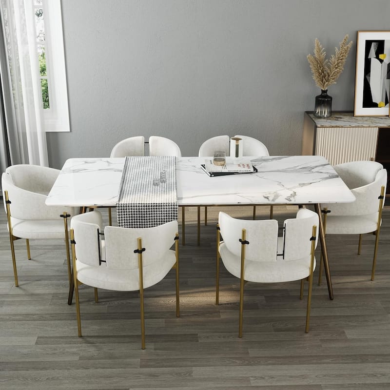 Classic and Luxurious Barrel Dining Chairs with Arms