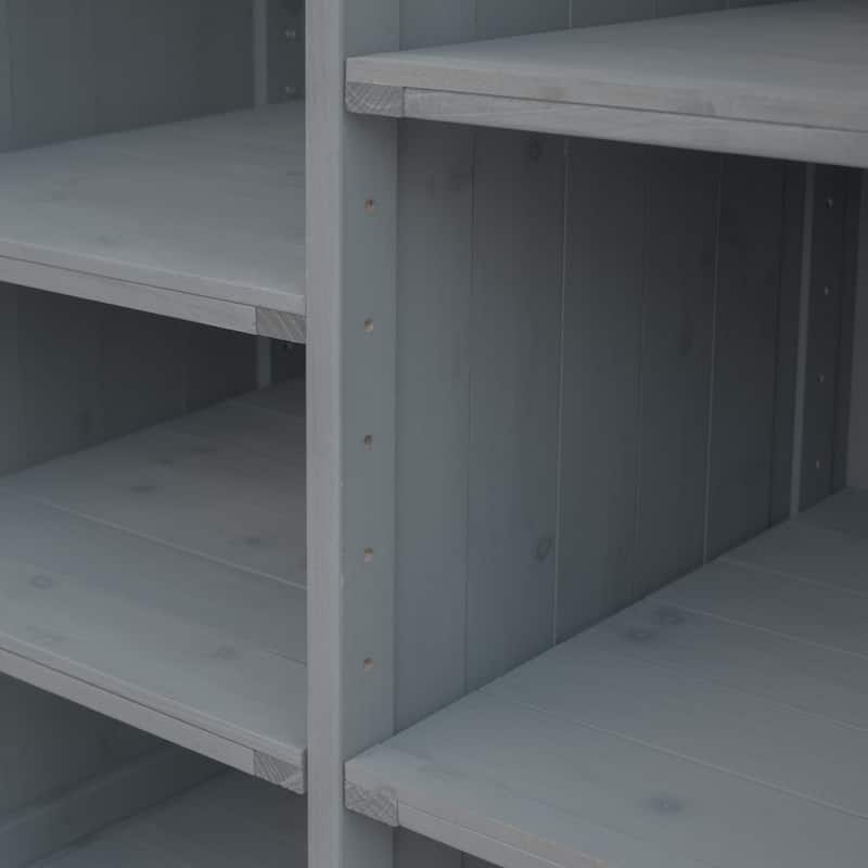 Kitchen Island with Foldable Grill Table, Grill Cart with Trash Can Storage, Stainless Steel Top Pizza Oven Table for Outdoor