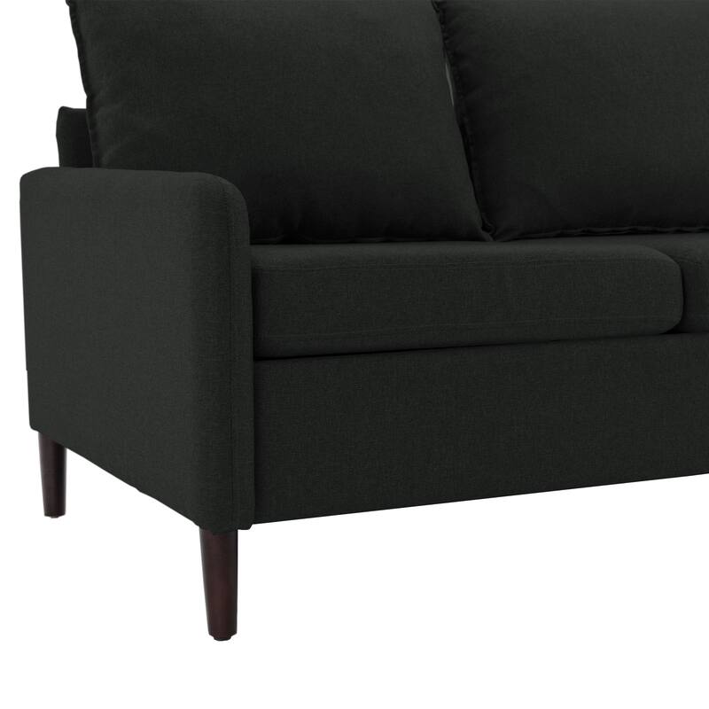 Living Room Loveseat Linen Sofa