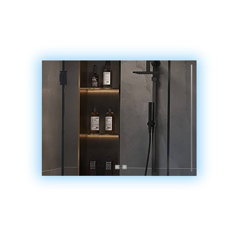 Vellum LED Bathroom Vanity Mirror - N/A