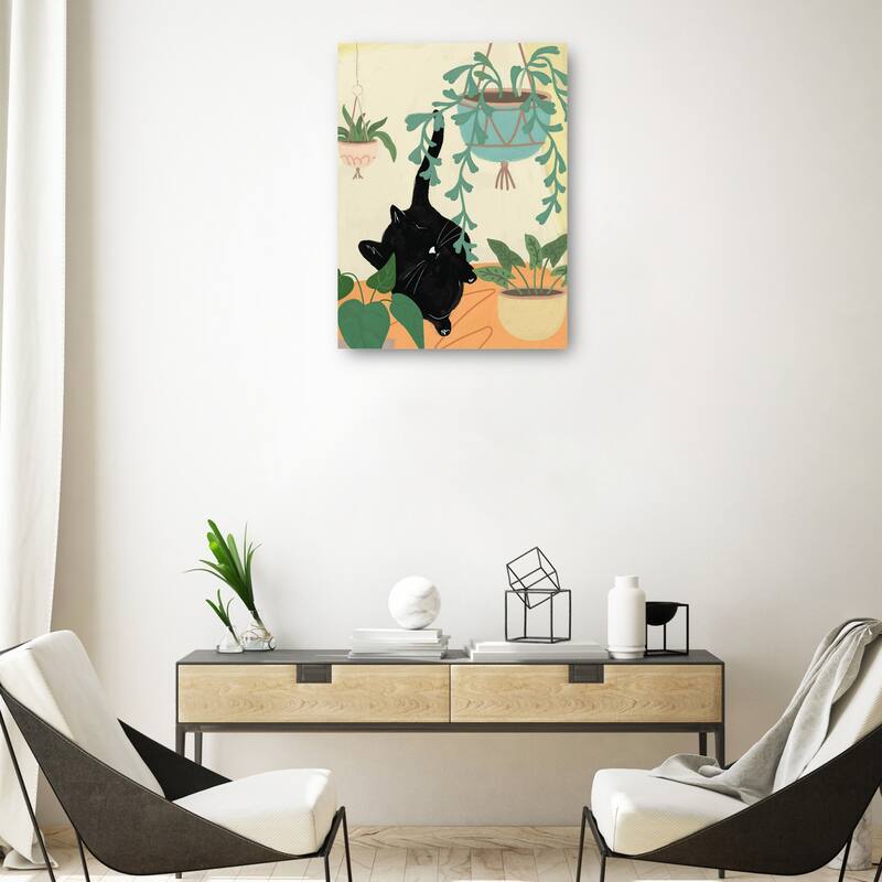 Jungle Cats I By Studio Arts Canvas Art Print
