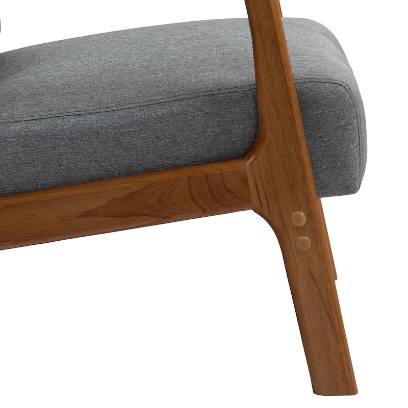 Upholstered Armchair Accent Chairs with Pillows Set of 2
