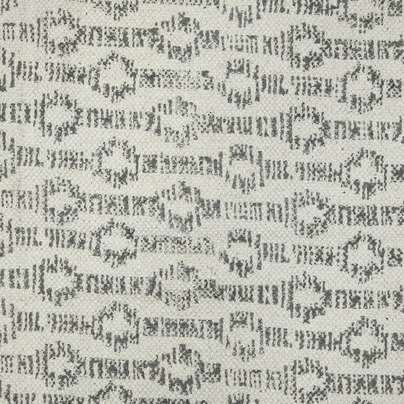 Magi Dianne Handmade Geometric Flatweave Cotton Rug