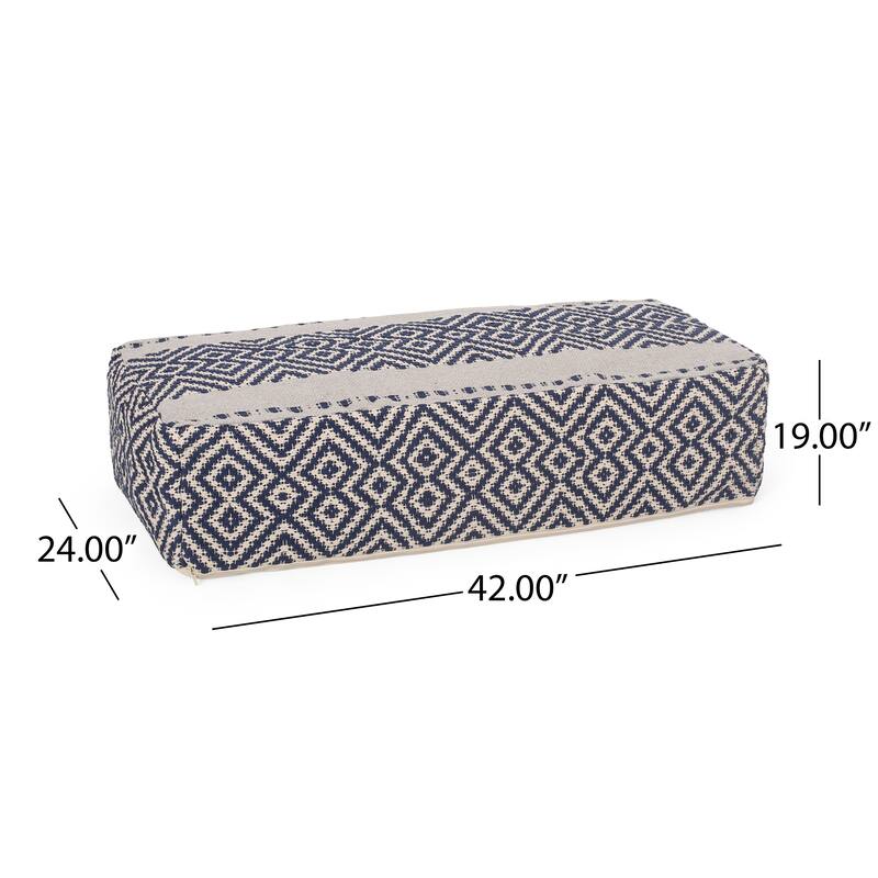Juniper Rectangular Pouf