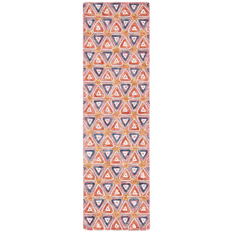 SAFAVIEH Handmade Trace Angelic Geometric Wool Rug