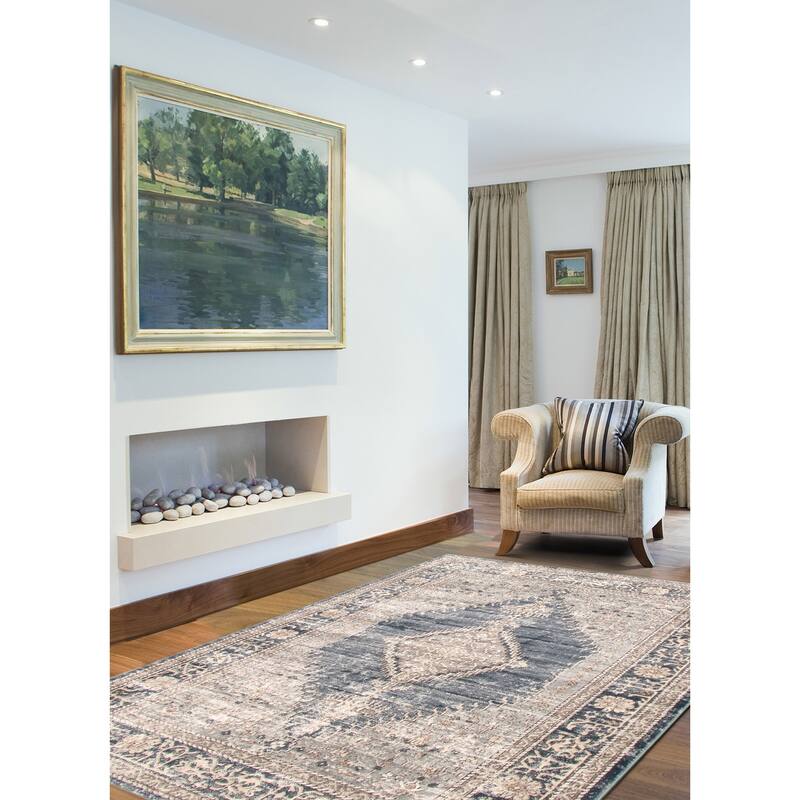 ECARPETGALLERY Oregon Bijar Traditional Rug