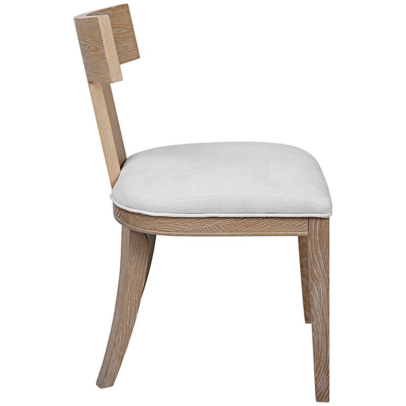 Uttermost Idris Natural Armless Chair