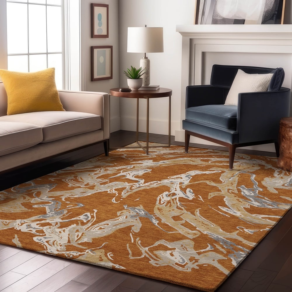 Premium Washable Super Soft Abstract Thrust Mayfield Rug