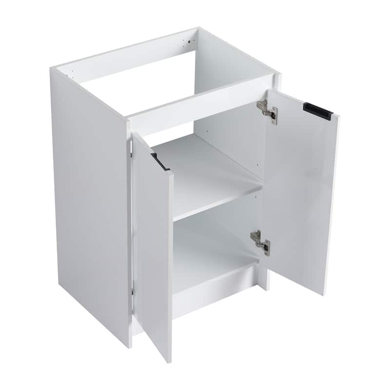 Freestanding Bathroom Vanity With Resin Sink