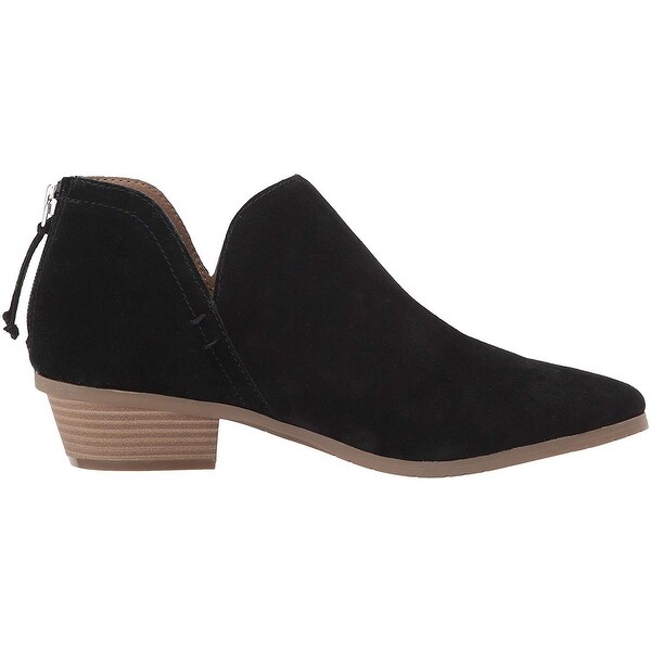 kenneth cole reaction women's side way low heel ankle bootie boot