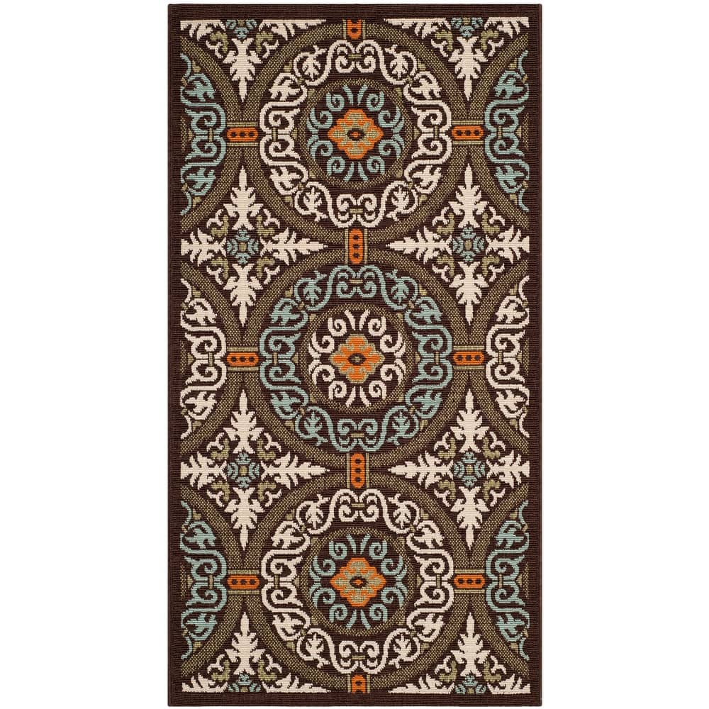 SAFAVIEH Veranda Torunn Indoor/ Outdoor Waterproof Patio Backyard Rug
