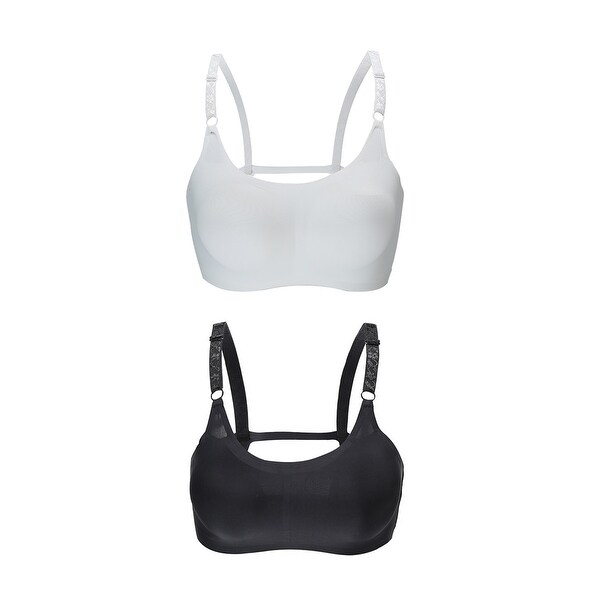padded crop top bra