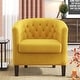 preview thumbnail 8 of 36, Corvus Oxonia Tufted Fabric Upholstered Club Chair