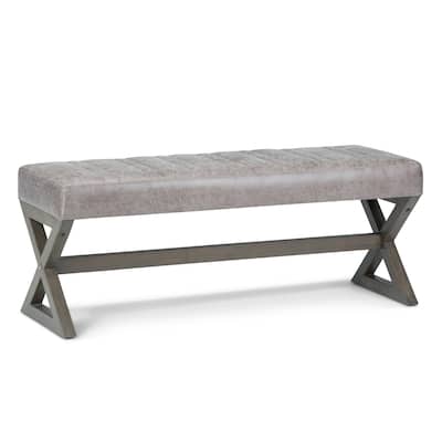 Modern Large Ottoman Bench for Living Room