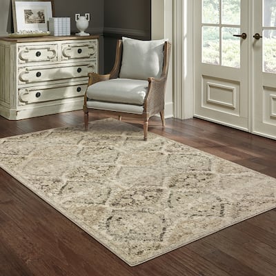 Vista Home Freya Vintage Trellis Area Rug