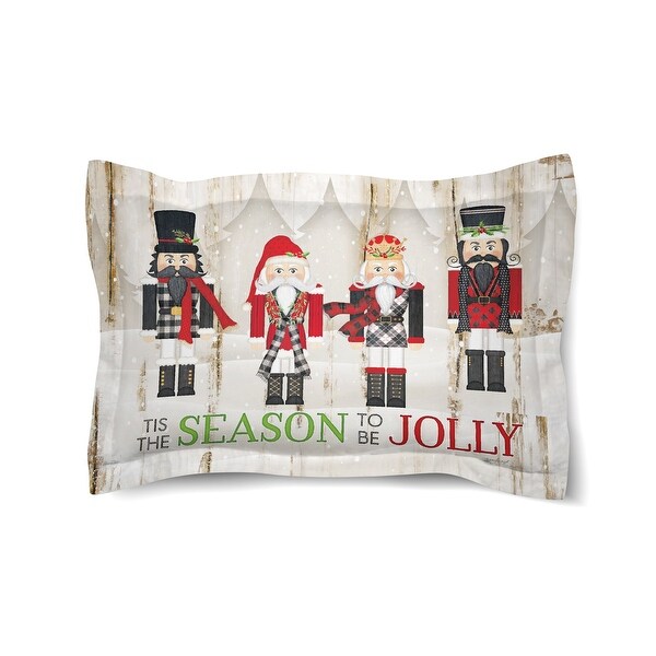 Nutcracker Christmas Standard Sham. Opens flyout.