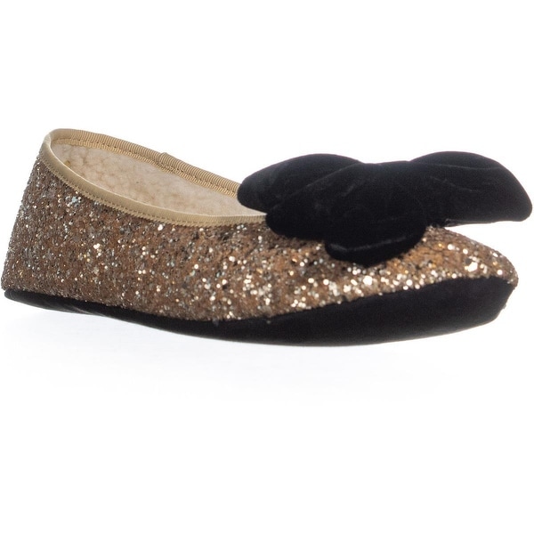 kate spade glitter flats