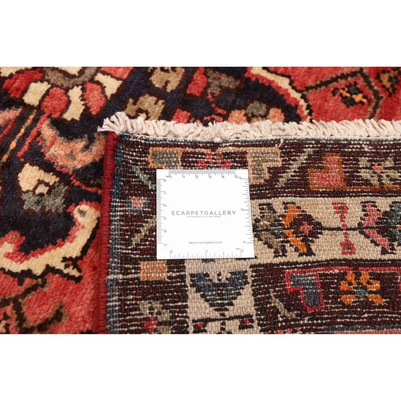 ECARPETGALLERY Hand-knotted Andelz Light Red Wool Rug - 3'11 x 5'8