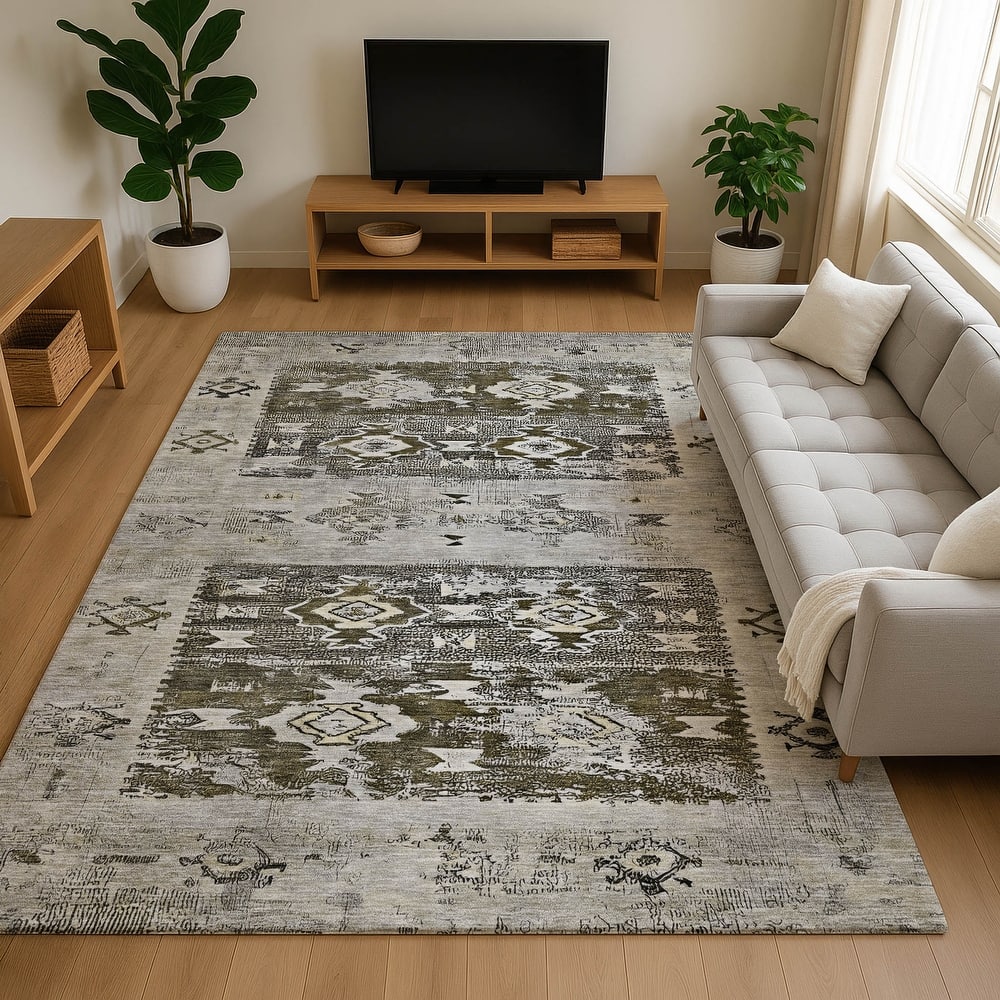 Premium Washable Super Soft Global Icon Mayfield Rug