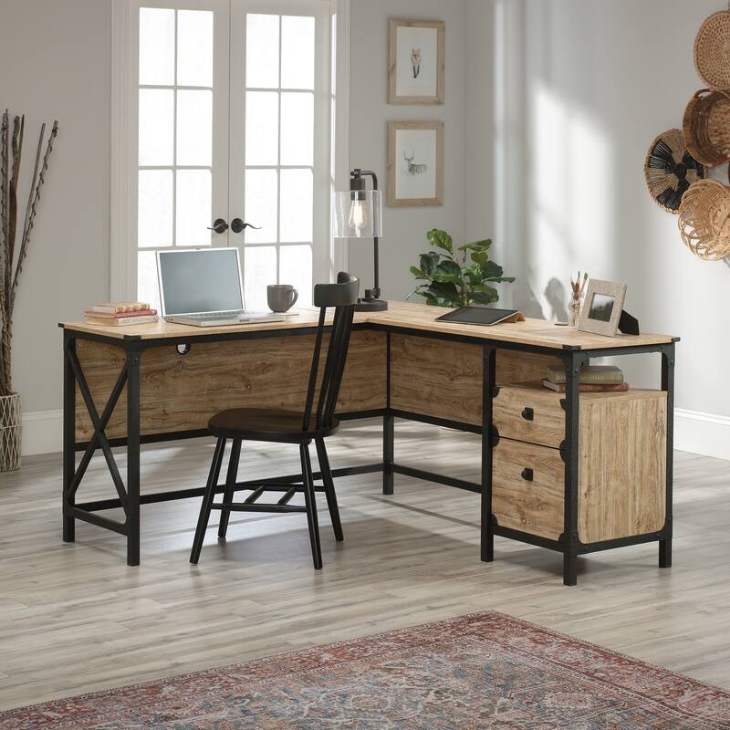 L-Shaped Work Desk, Large Computer Desk For Home Office