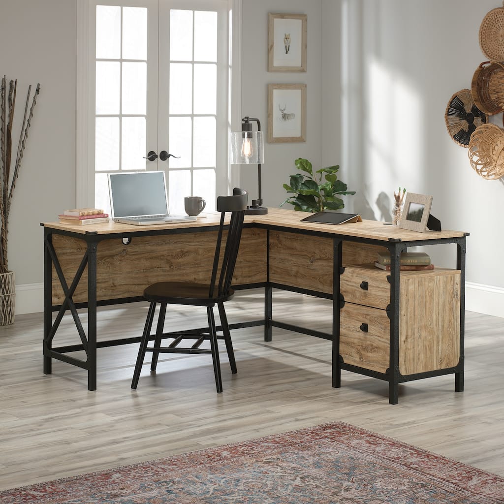 L-Shaped Work Desk, Large Computer Desk For Home Office