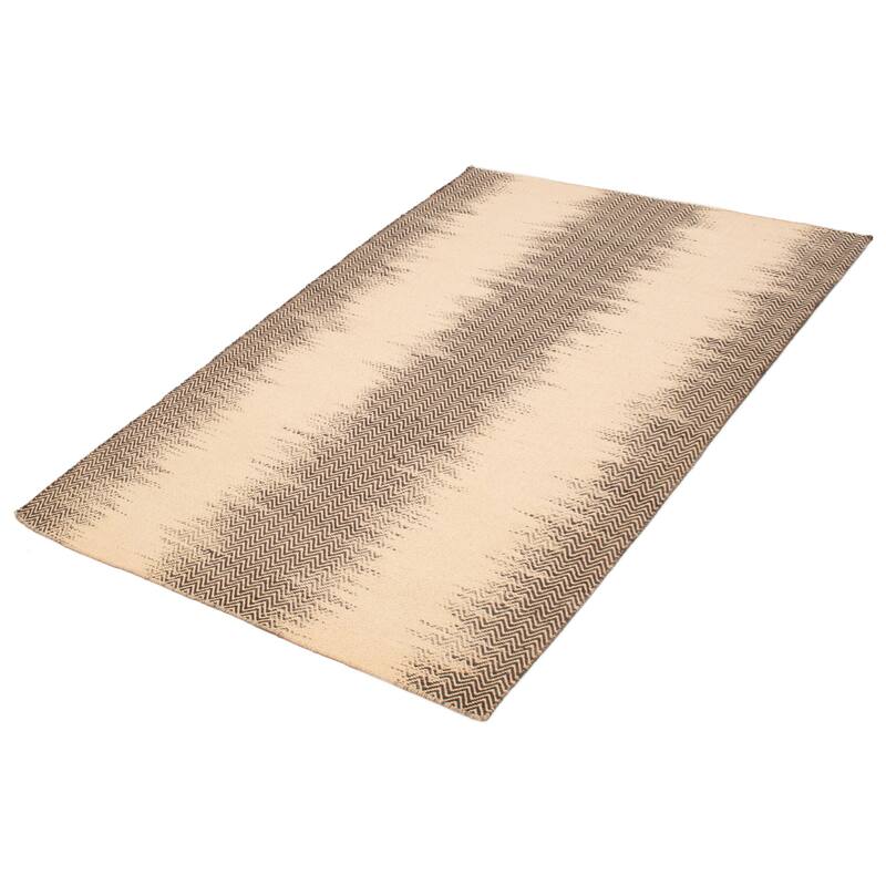 Nevada Cream Kilim 5'5" x 8'1" - 5'5 x 8'1